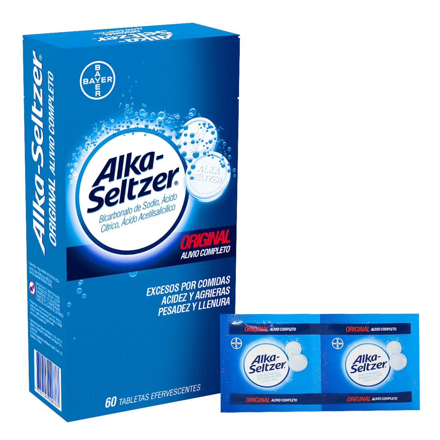 ALKA-SELTZER EFERVESCENTE BAYER (1pieza)
