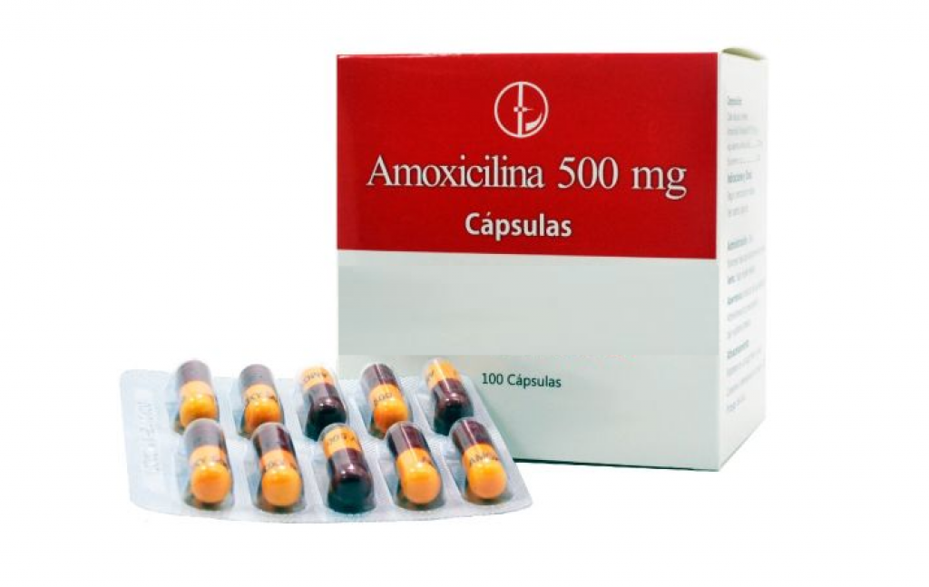 CAPSULA AMOXICILINA 500mg 1x10