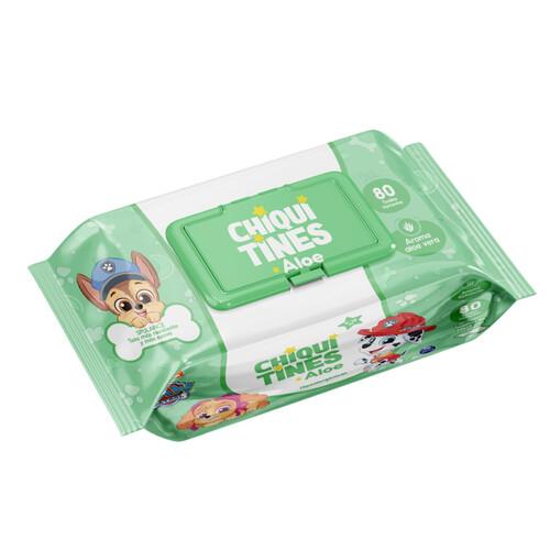 TOALLAS HUMEDAS CHIQUITINES PAW PATROL 80 piezas