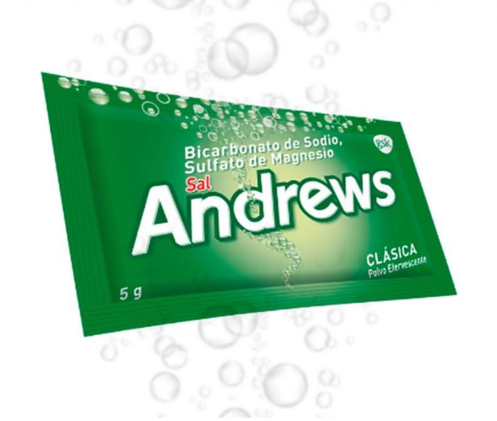 SAL ANDREWS POLVO EFERVESCENTE BAYER 5g